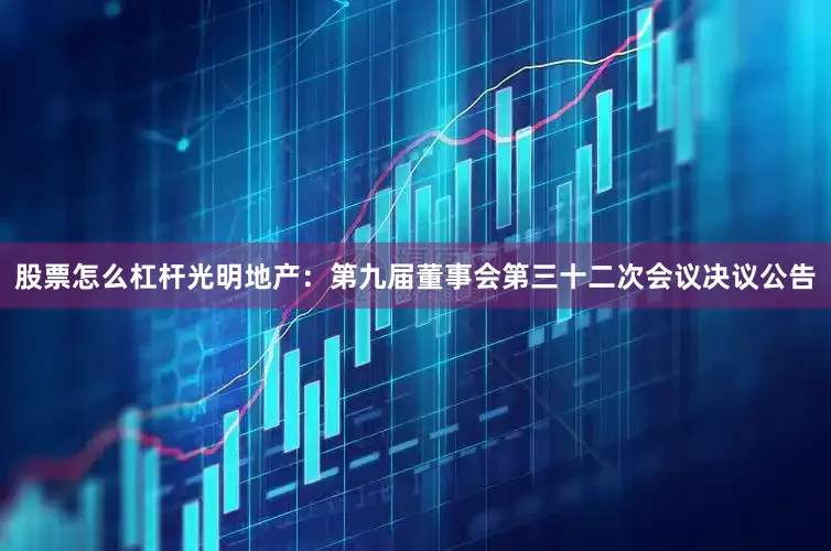 股票怎么杠杆光明地产：第九届董事会第三十二次会议决议公告
